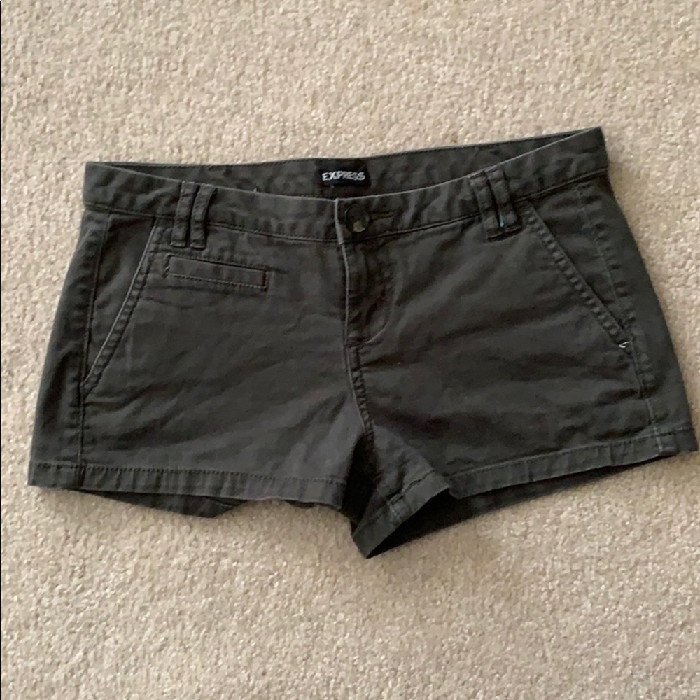 Army Green Express Chino Shorts